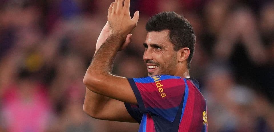 Rodri debuta con Barcelona en victoria contundente ante Athletic Club