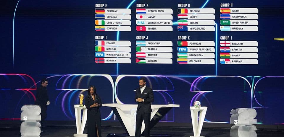 Los Grupos Más Difíciles del Mundial 2026, Clasificados