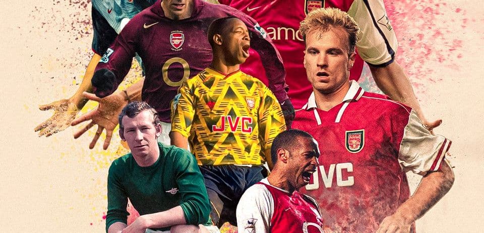 Los 50 mejores jugadores de Arsenal de todos los tiempos