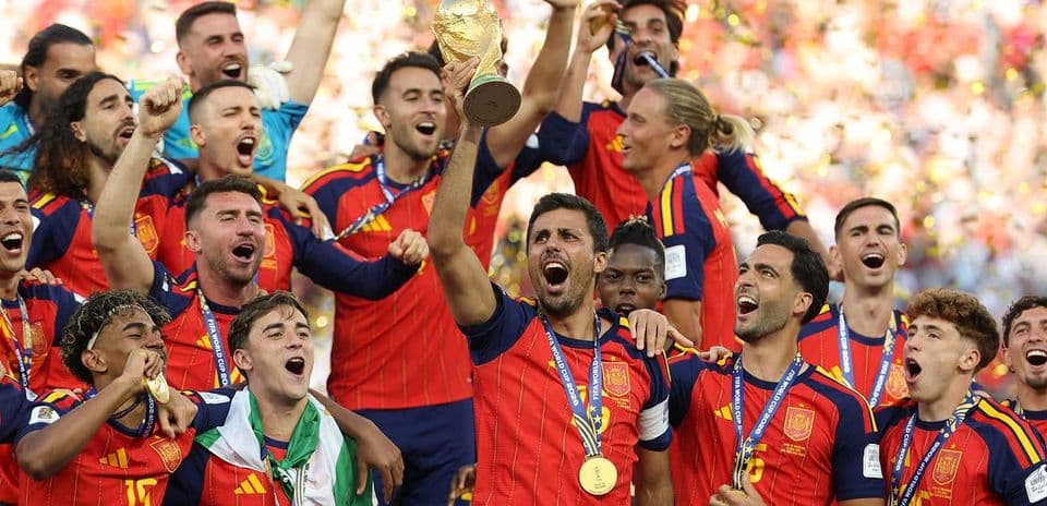 España rompe récord histórico de invictos tras vencer a Argentina en la final del Mundial 2026