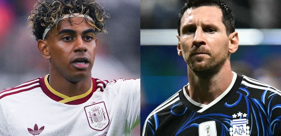 Lamine Yamal y Lionel Messi se enfrentan por la Copa del Mundo y el Balón de Oro