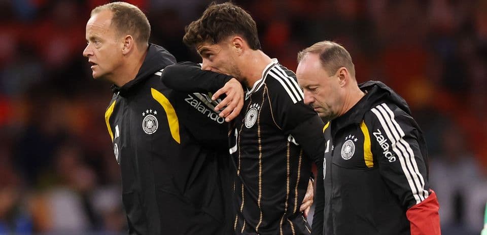 Arsenal enfrenta preocupación por lesión de Kai Havertz tras partido con Alemania bajo Klopp