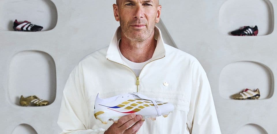 Zinedine Zidane y adidas presentan las botas Predator edición limitada ZZ30