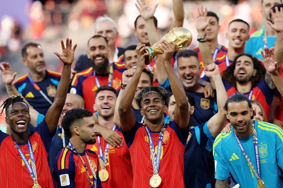 España corona su dominio en el fútbol con un triunfo histórico en el Mundial