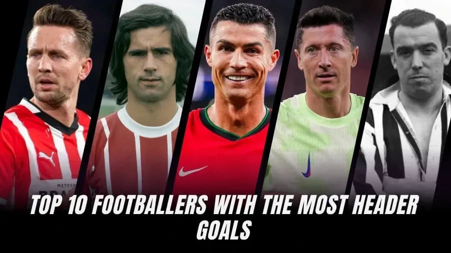 Los 10 Jugadores con Más Goles de Cabeza en la Historia del Fútbol