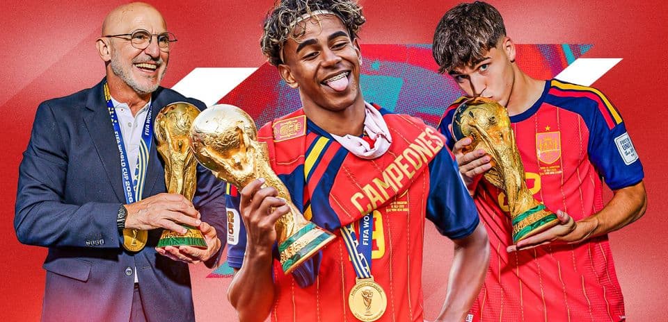 España preparada para una década de dominio en el fútbol mundial