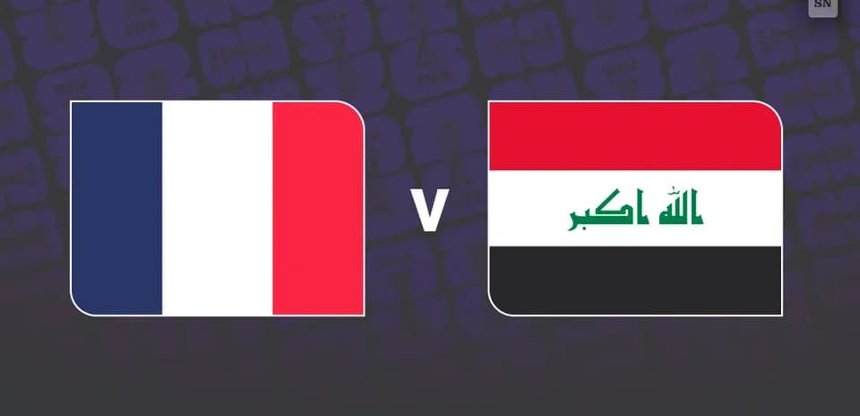 Dónde ver en vivo Francia vs. Irak: transmisión, canal de TV y horario del partido de la Copa Mundial Grupo I