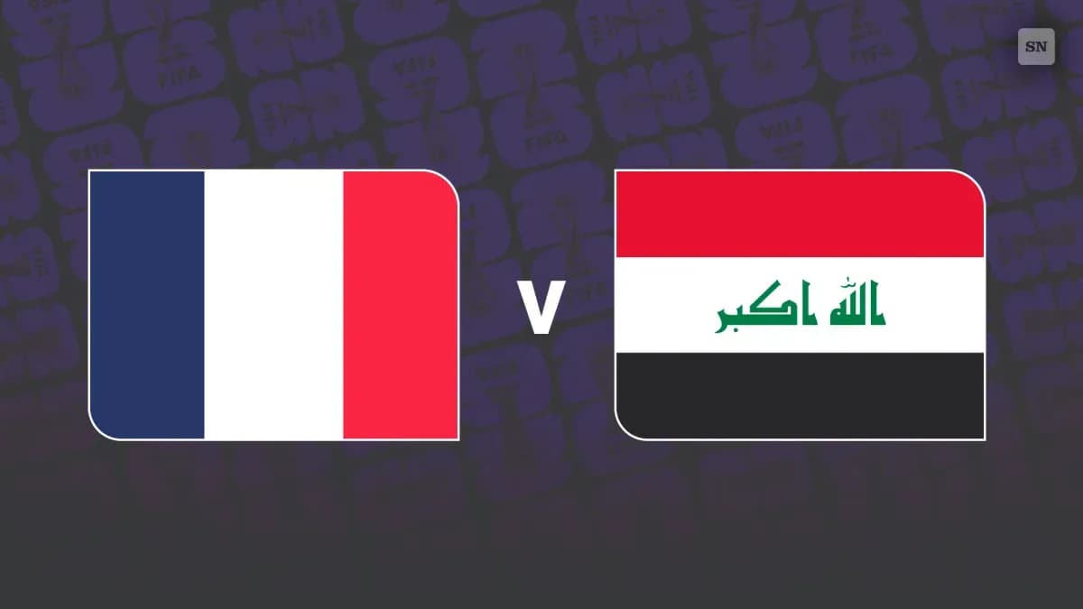 Dónde ver en vivo Francia vs. Irak: transmisión, canal de TV y horario del partido de la Copa Mundial Grupo I