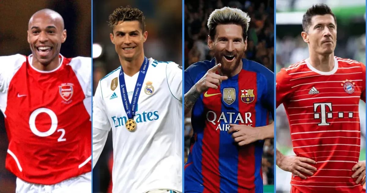 Los 10 Jugadores con Más Goles en la Historia de la UEFA Champions League
