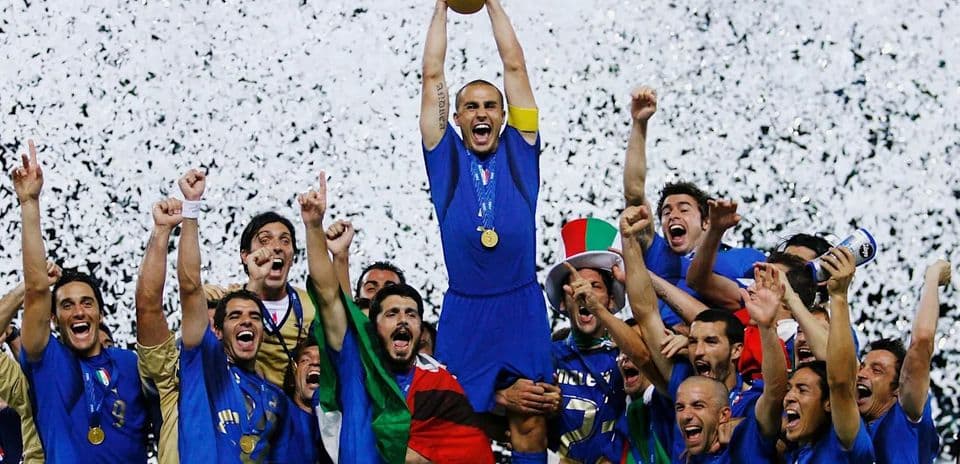 El recuerdo de los campeones del Mundial 2006 de Italia tras 20 años