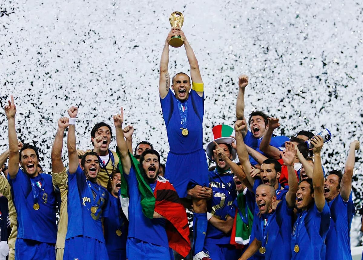 El recuerdo de los campeones del Mundial 2006 de Italia tras 20 años