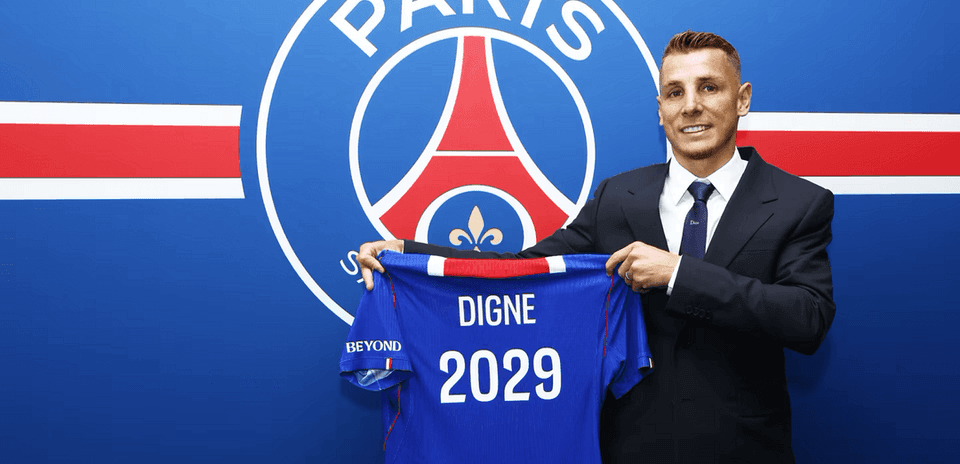 Lucas Digne regresa al Paris Saint-Germain con un contrato de tres años