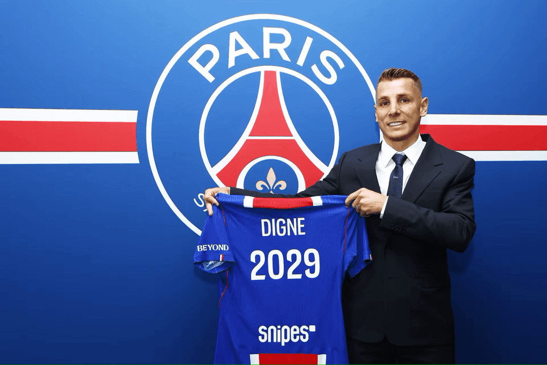 Lucas Digne regresa al Paris Saint-Germain con un contrato de tres años