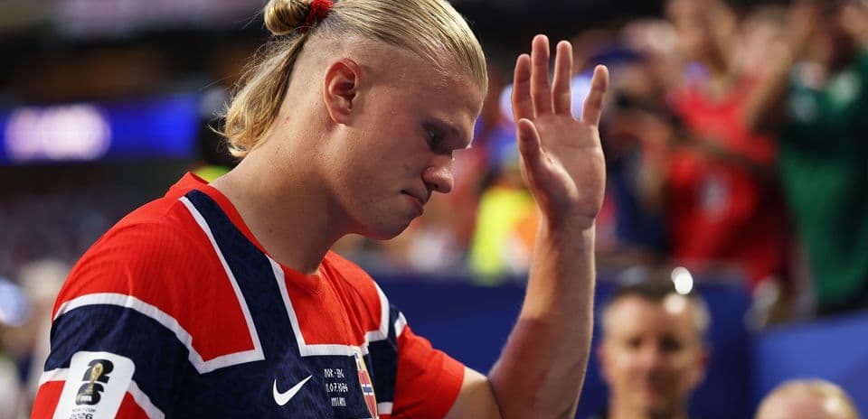 El misterio de la sustitución de Erling Haaland en el momento crucial ante Inglaterra en el Mundial