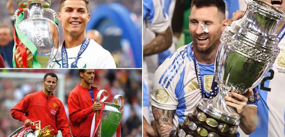 Los 18 Futbolistas Más Laureados de la Historia Clasificados por Trofeos Ganados