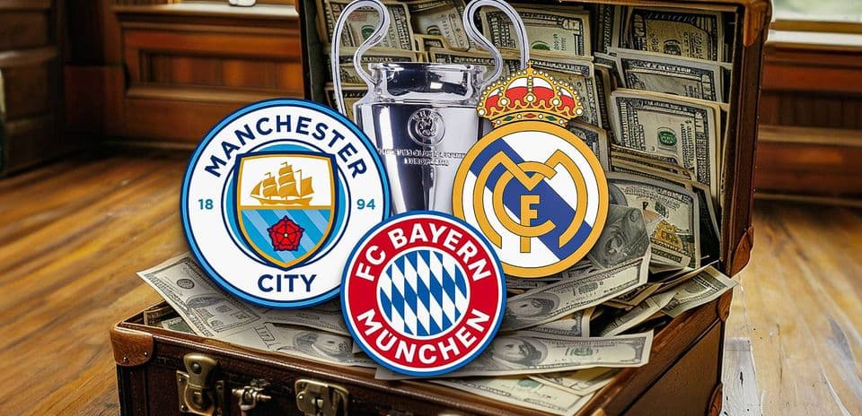 Dinero en premios de la Champions League para la temporada 2026/2027