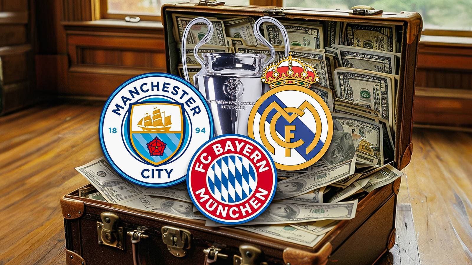 Dinero en premios de la Champions League para la temporada 2026/2027