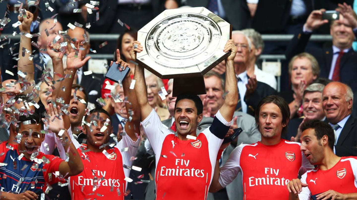 El desempeño del Arsenal en la Premier League tras cada victoria previa en la Community Shield