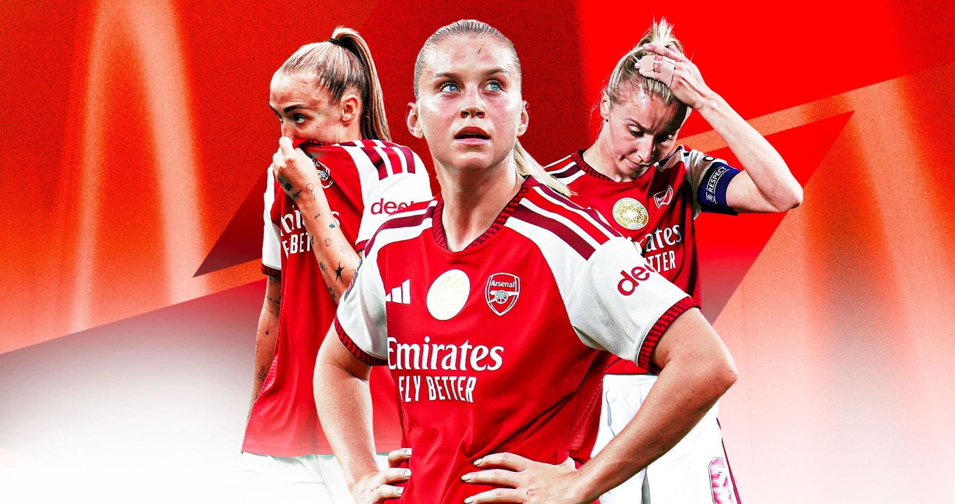 Arsenal en riesgo de perder opciones al título de la WSL tras un inicio decepcionante