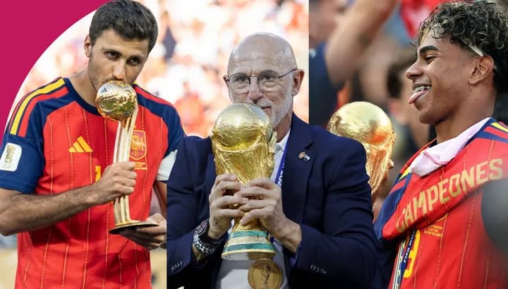 Luis de la Fuente, Pau Cubarsi, Rodri y Lamine Yamal: la fórmula del segundo título mundial de España