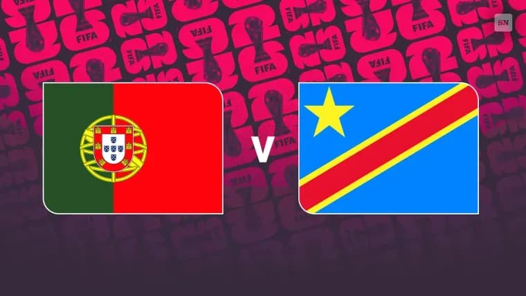 Dónde ver en vivo Portugal vs. RD Congo: canal de TV, horario y transmisión para el partido del Grupo K del Mundial