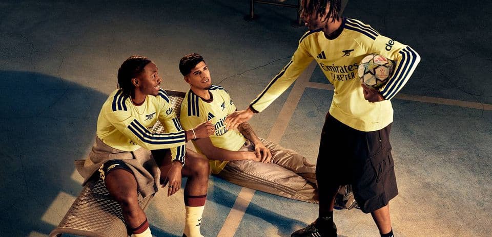 Arsenal Recupera el Color Amarillo en su Nueva Tercera Camiseta para la Temporada 2026–27