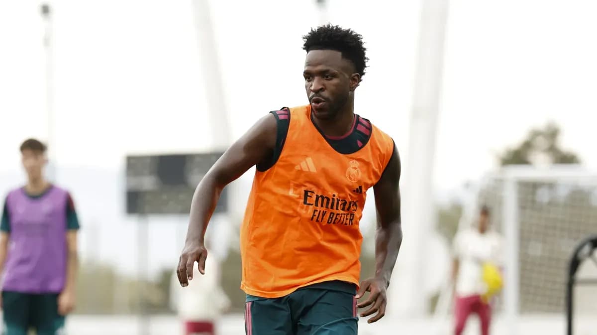 Vinicius Junior regresa a entrenar con Real Madrid: situación de su contrato y posible interés del Arsenal