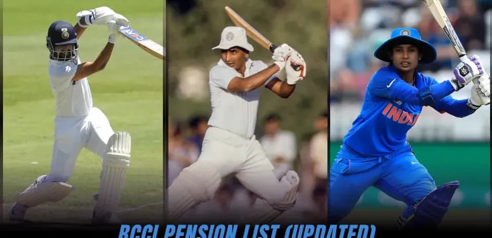 Lista de Pensiones de BCCI: ¿Cuánto Cobran los Cricketers Indios Retirados?