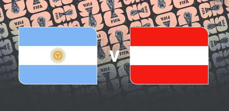 Dónde ver Argentina vs. Austria en vivo: canal de TV, transmisión y hora para el partido del Grupo J del Mundial