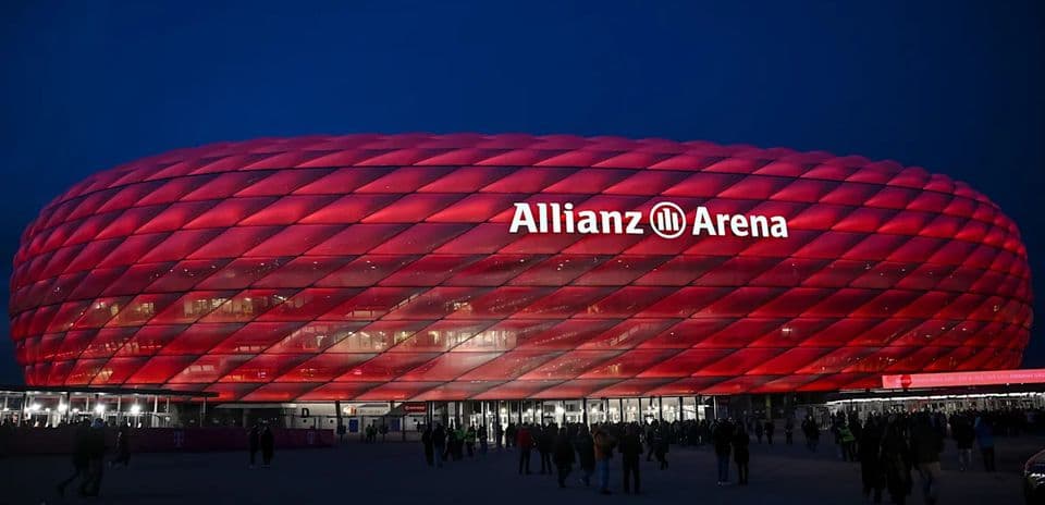 El Bayern Múnich celebra ser sede de la final de la Champions League en la Allianz Arena