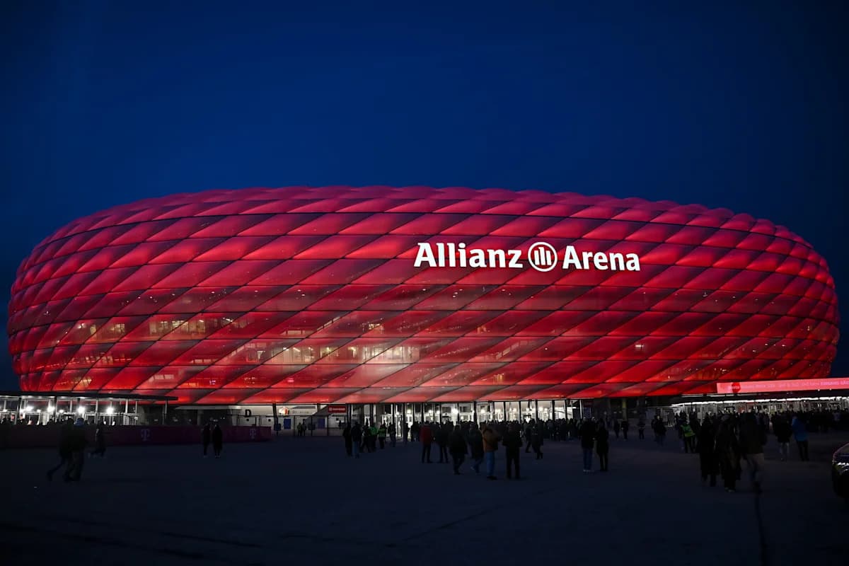 El Bayern Múnich celebra ser sede de la final de la Champions League en la Allianz Arena