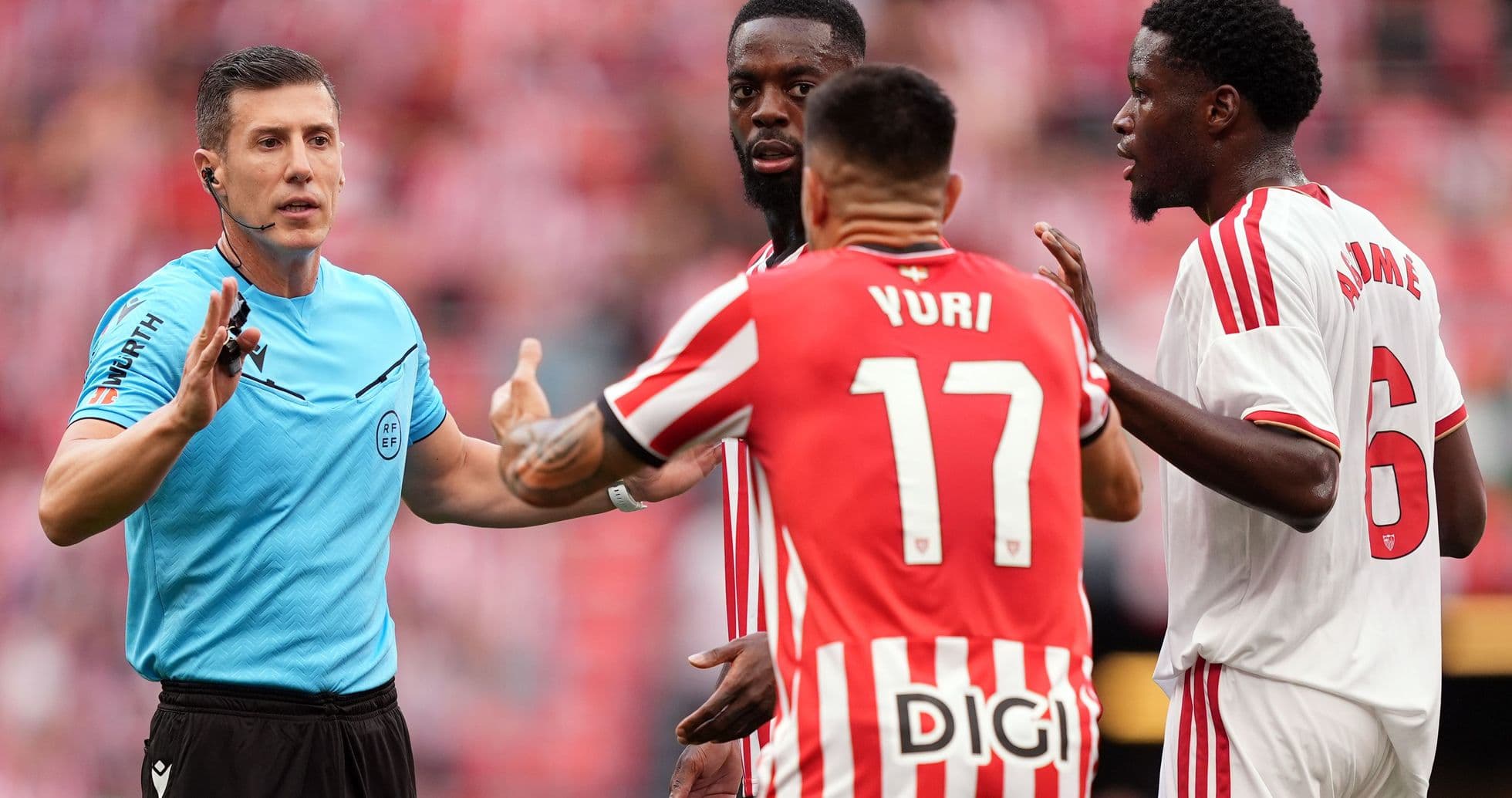 Athletic Bilbao iguala un preocupante récord defensivo tras derrota 3-1 contra Sevilla en La Liga