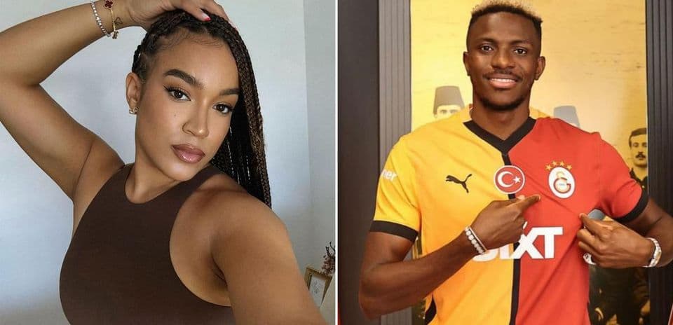 La novia alemana de Victor Osimhen celebra sus 24 años con un mensaje emotivo