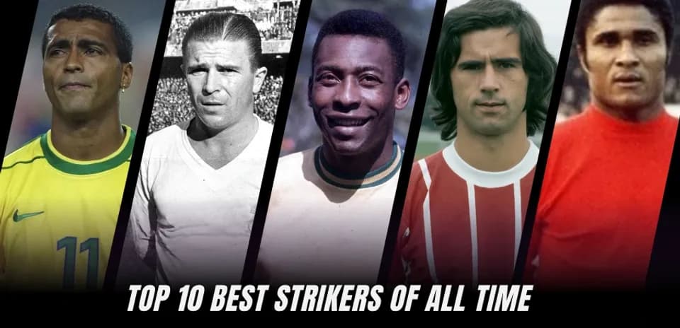 Los 10 Mejores Delanteros de la Historia del Fútbol