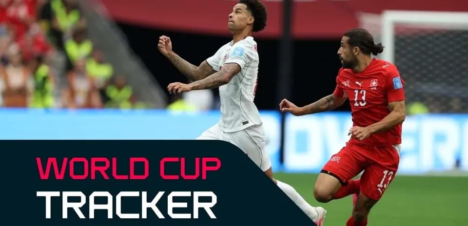Jugador en acción durante el partido de la Copa del Mundo Jugador en acción durante el partido de la Copa del Mundo