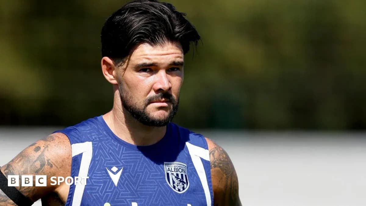 Jugador entrenando con camiseta de West Bromwich Albion Jugador entrenando con camiseta de West Bromwich Albion