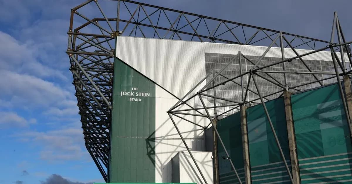 Vista del Jock Stein Stand en un estadio Vista del Jock Stein Stand en un estadio