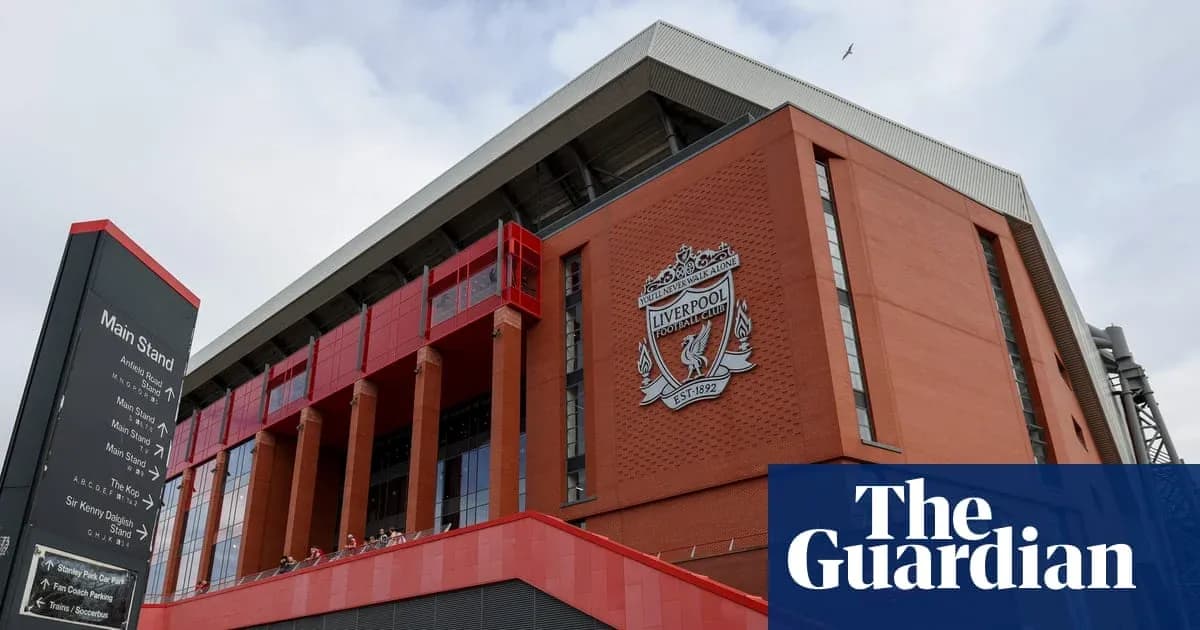 Fachada del estadio de Liverpool Football Club Fachada del estadio de Liverpool Football Club