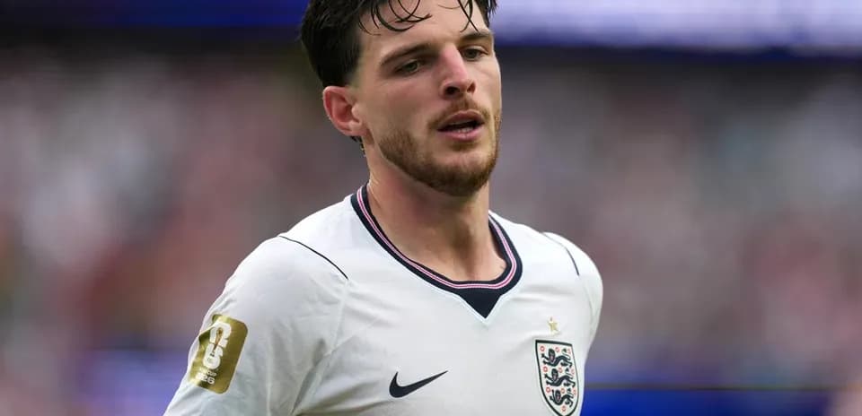 Jugador de Inglaterra en el campo durante el partido Jugador de Inglaterra en el campo durante el partido