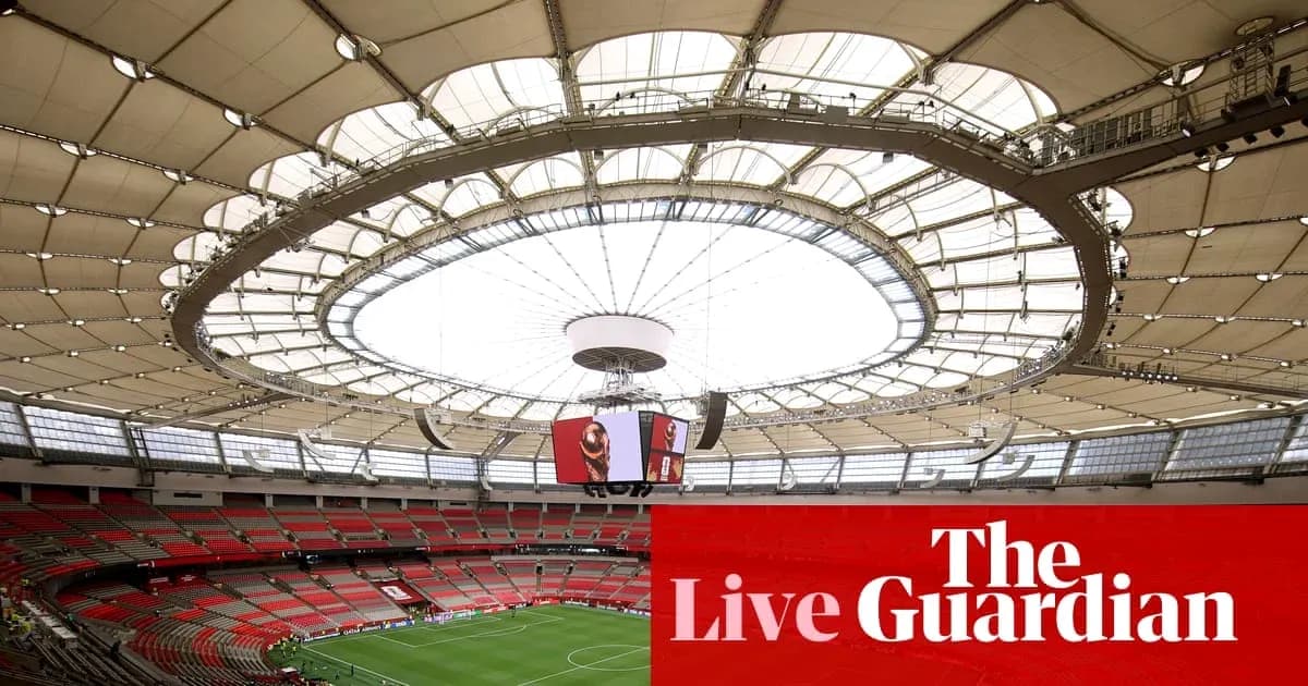 Interior view of a stadium with a retractable roof Interior view of a stadium with a retractable roof