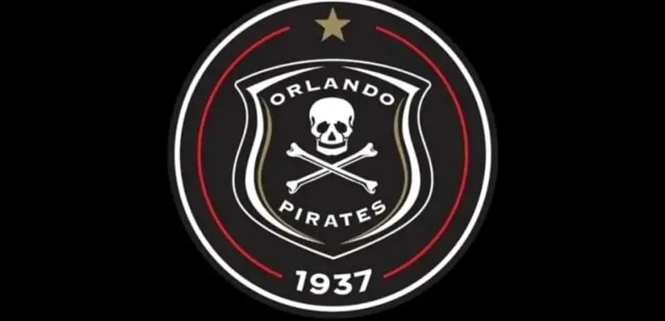 Logo del Orlando Pirates con calavera y huesos cruzados Logo del Orlando Pirates con calavera y huesos cruzados