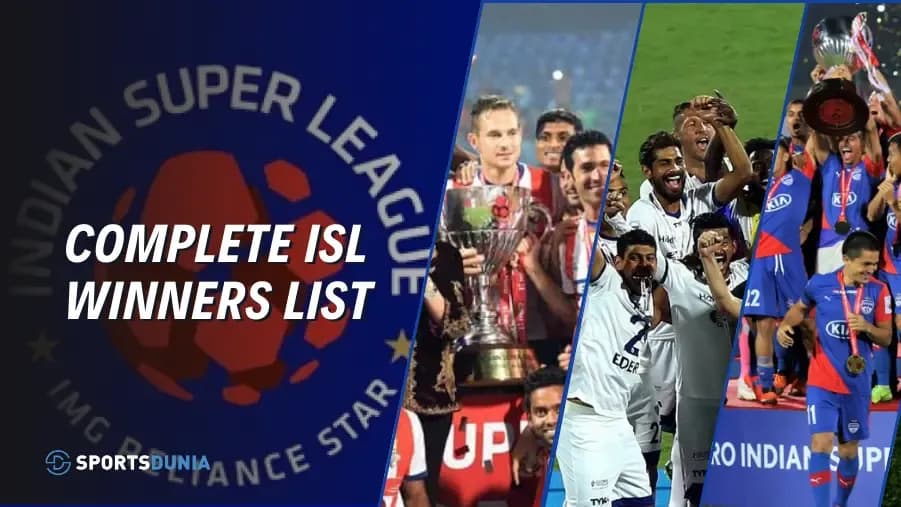 Lista de Ganadores de la ISL: Guía Completa de los Campeones de la Superliga India Lista de Ganadores de la ISL: Guía Completa de los Campeones de la Superliga India