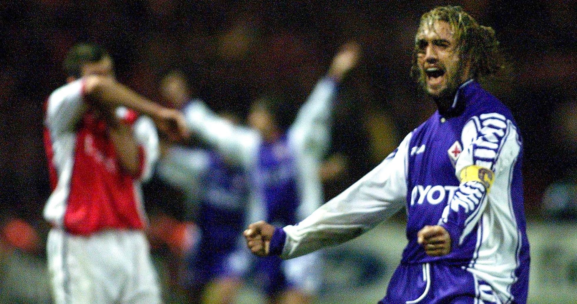 Batistuta regresa para celebrar el centenario de Fiorentina con doble gol en un partido lleno de goles Batistuta regresa para celebrar el centenario de Fiorentina con doble gol en un partido lleno de goles