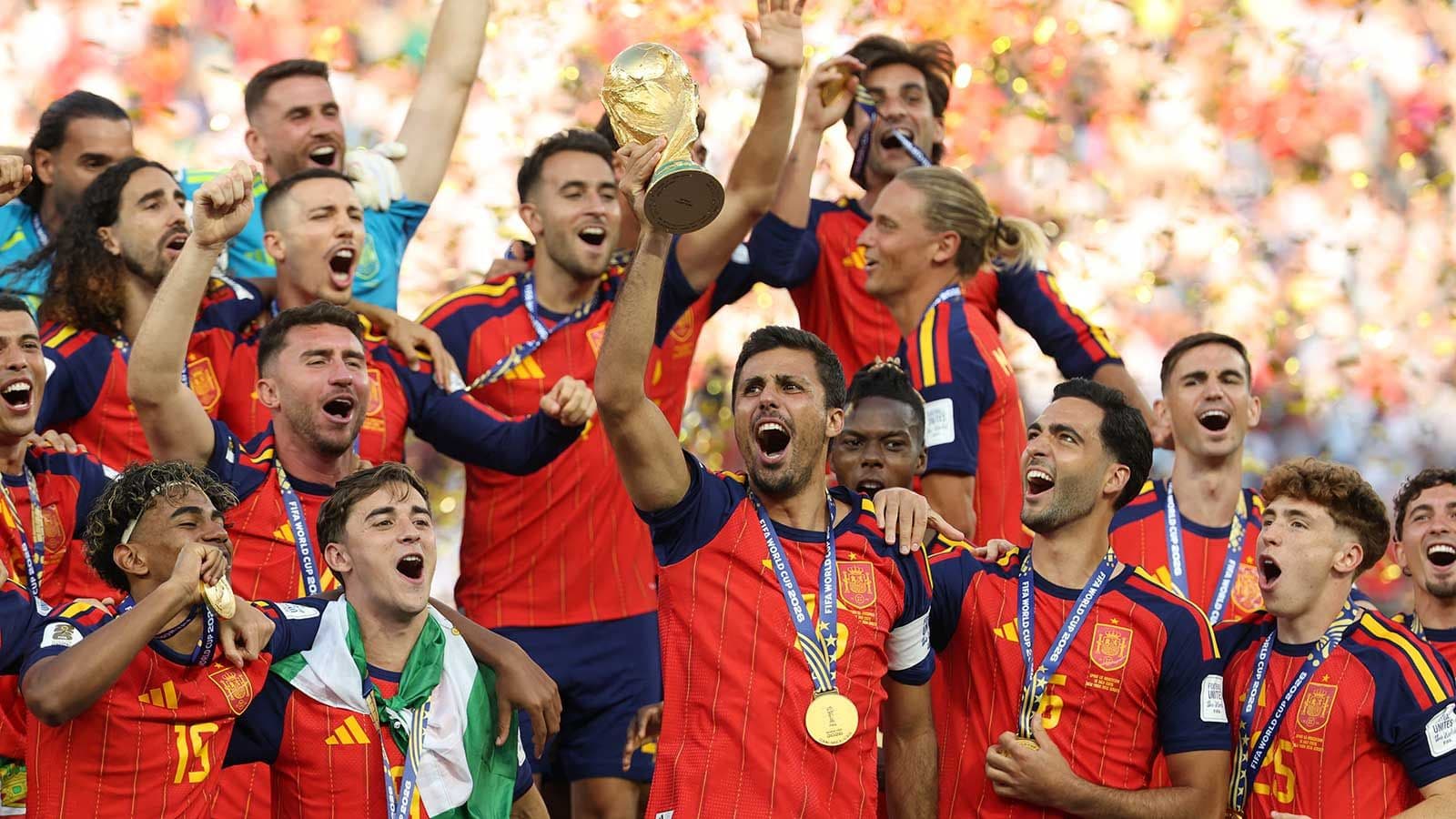 España rompe récord histórico de invictos tras vencer a Argentina en la final del Mundial 2026 España rompe récord histórico de invictos tras vencer a Argentina en la final del Mundial 2026