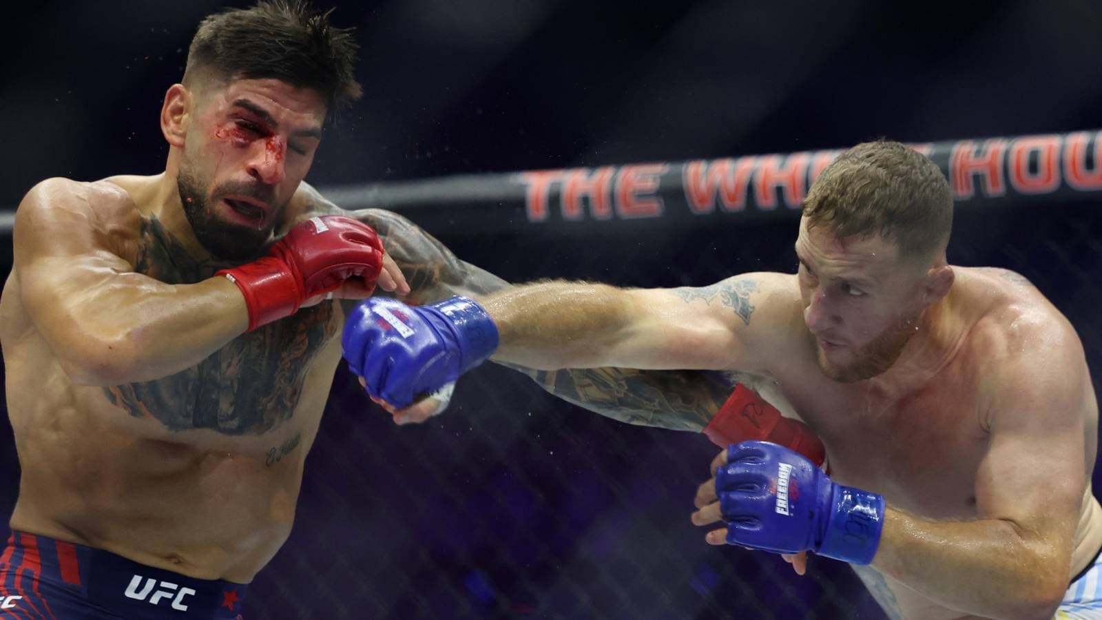 Ilia Topuria lanza una fuerte acusación contra Justin Gaethje tras su derrota en UFC Ilia Topuria lanza una fuerte acusación contra Justin Gaethje tras su derrota en UFC