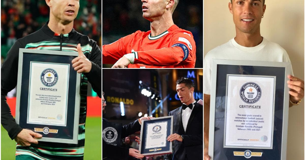 Cristiano Ronaldo y sus Récords Guinness: Un Repaso Completo Cristiano Ronaldo y sus Récords Guinness: Un Repaso Completo