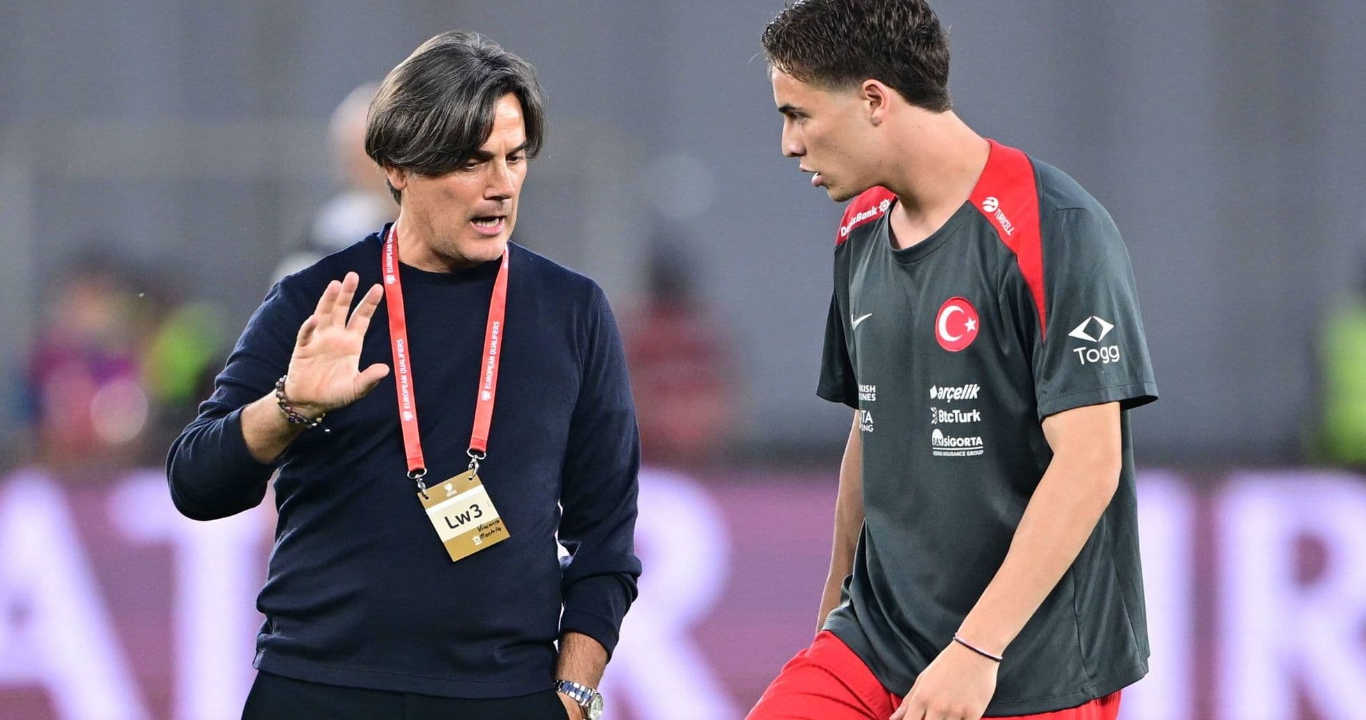 Vincenzo Montella: Kenan Yildiz será una estrella mundial pese a lesión Vincenzo Montella: Kenan Yildiz será una estrella mundial pese a lesión