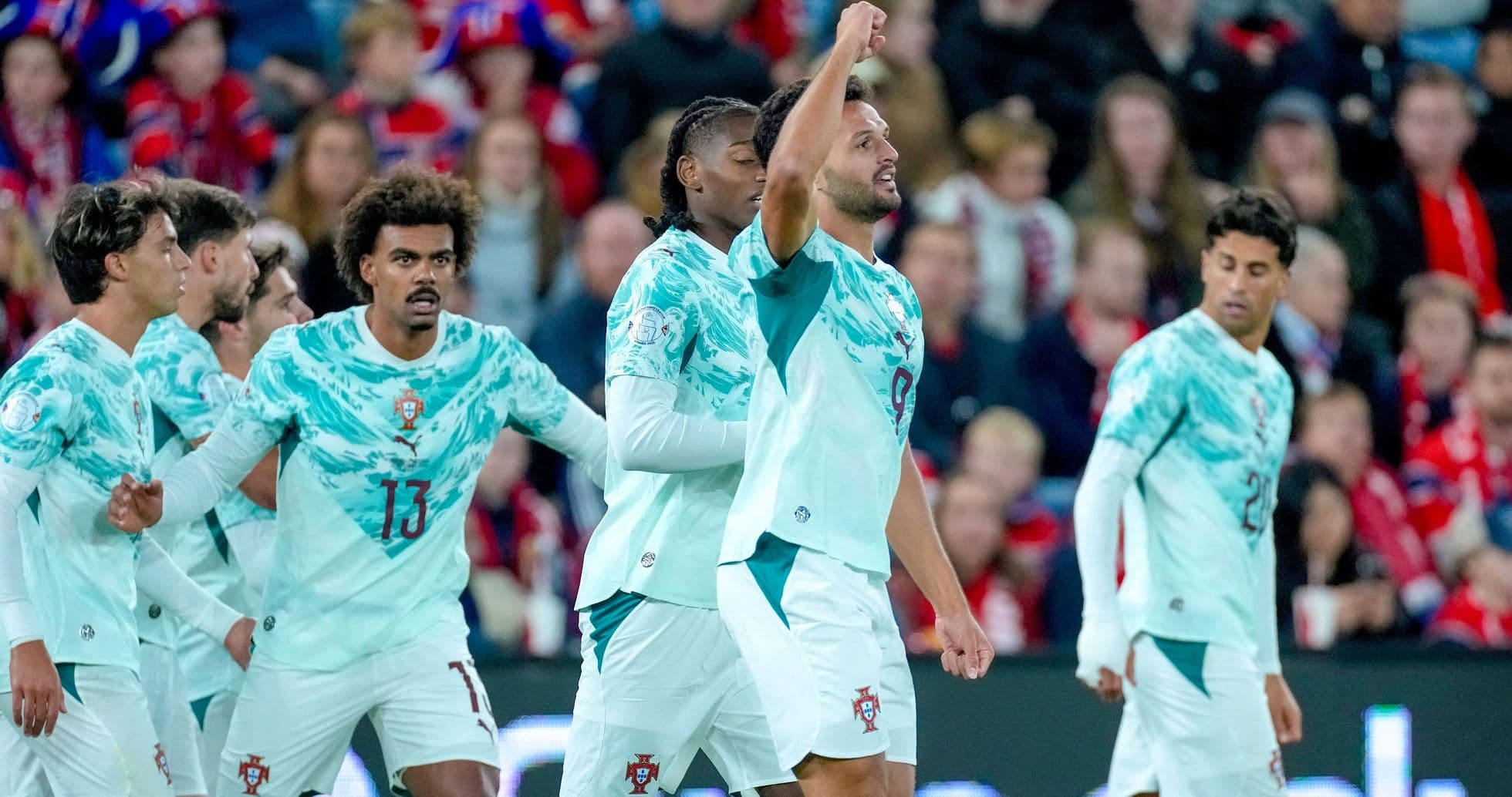 Valoraciones de jugadores de Portugal ante Noruega: Joao Félix y Gonçalo Ramos aseguran victoria vital en Oslo Valoraciones de jugadores de Portugal ante Noruega: Joao Félix y Gonçalo Ramos aseguran victoria vital en Oslo