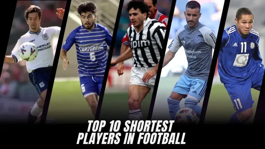 Los 10 Futbolistas Más Bajos en 2026: Talento por Encima de la Estatura Los 10 Futbolistas Más Bajos en 2026: Talento por Encima de la Estatura