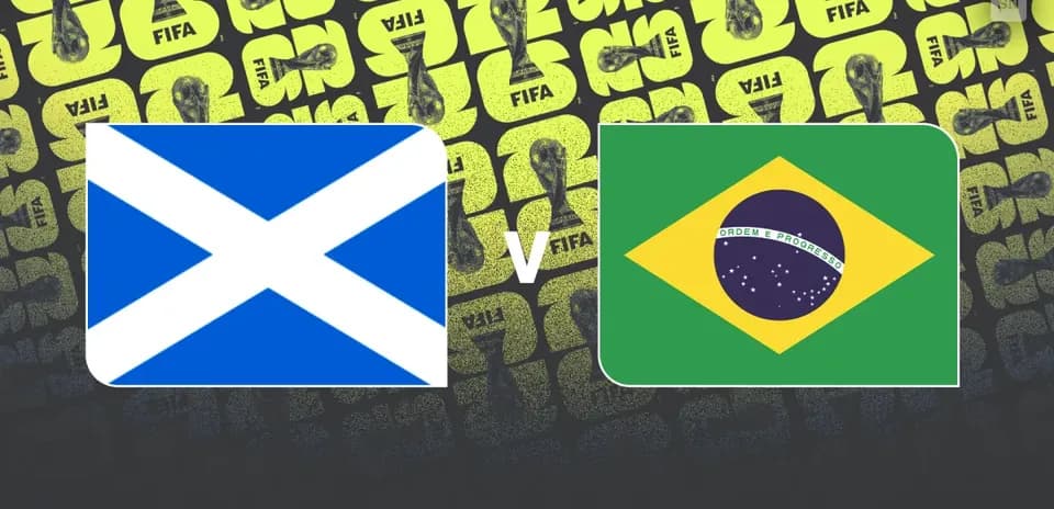 Horario, transmisión y detalles del partido Escocia vs Brasil en el Mundial 2026 Horario, transmisión y detalles del partido Escocia vs Brasil en el Mundial 2026